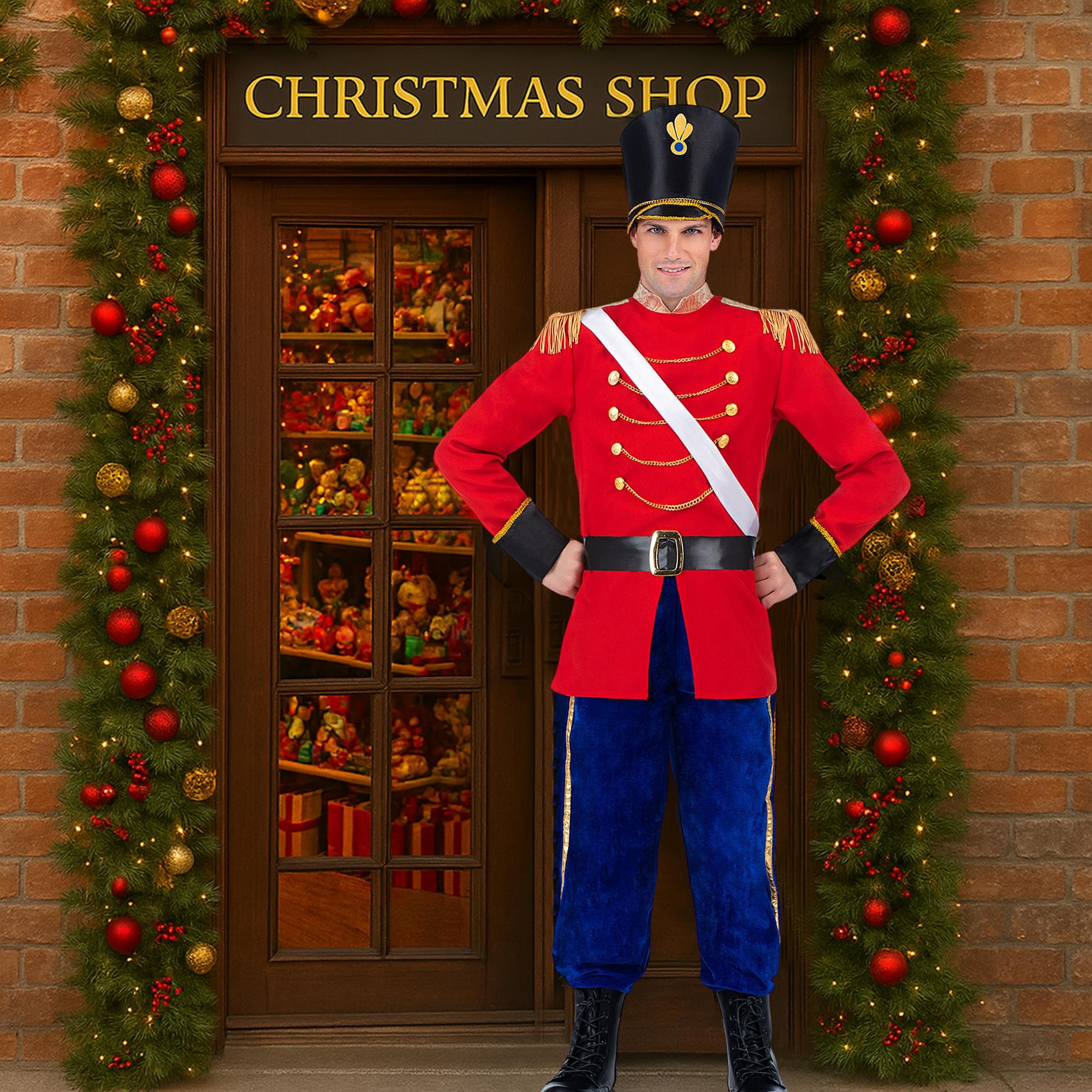 Toy Soldier Adult Costume | Medium