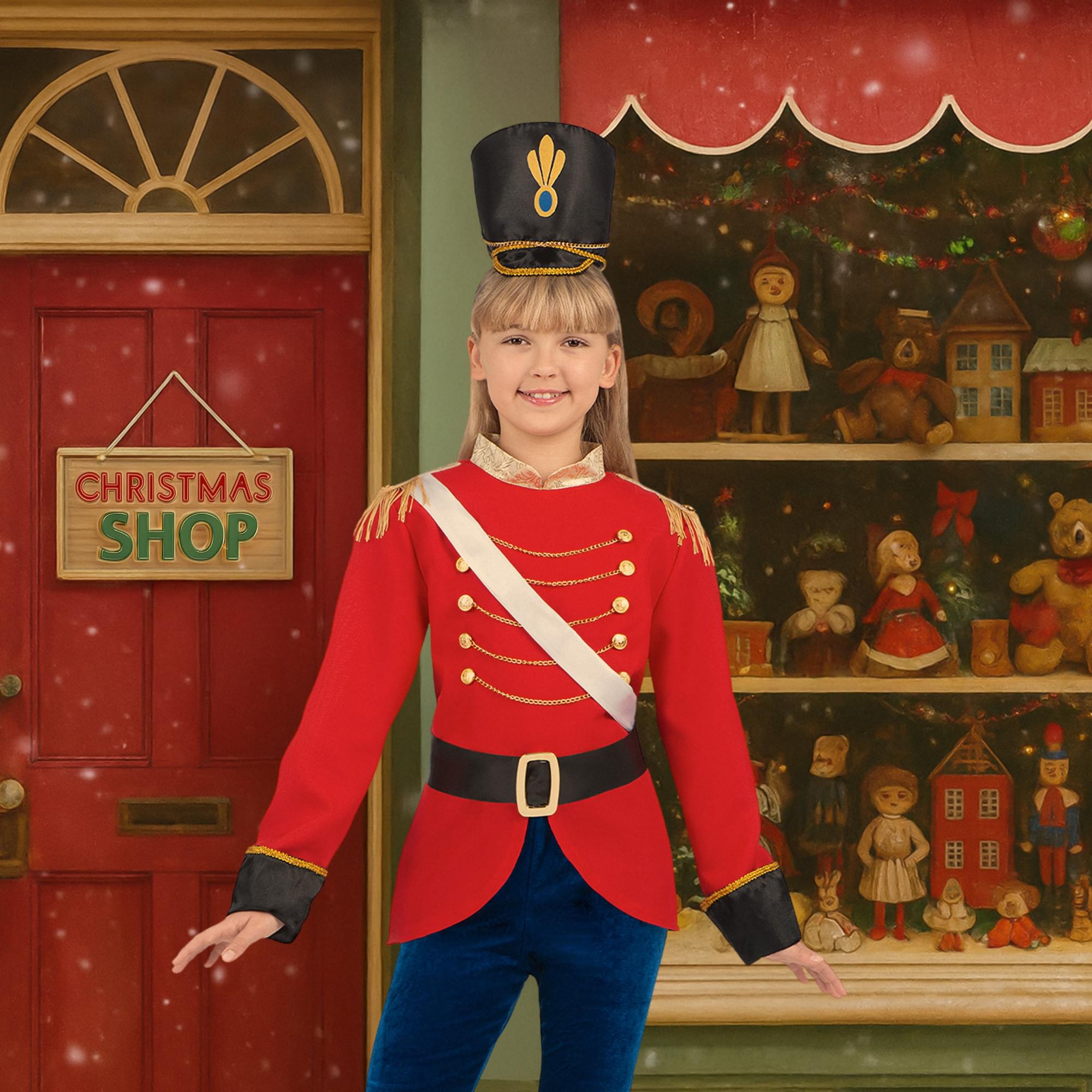 Toy Soldier Child Girl's Costume