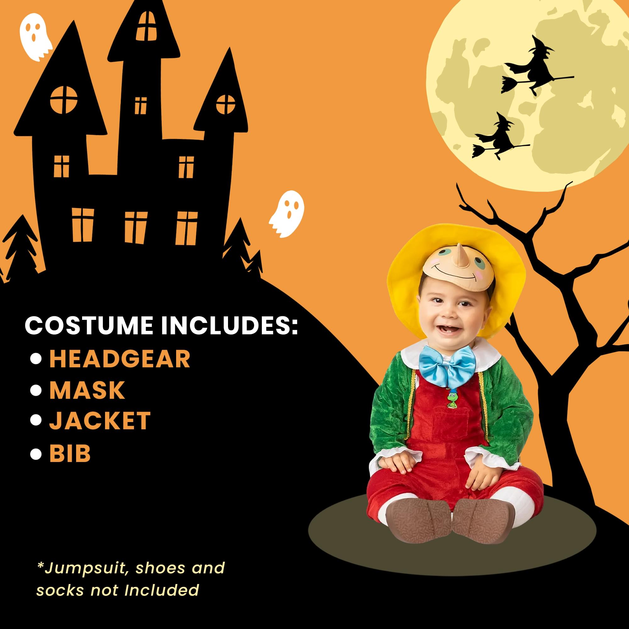 Pinocchio Baby Costume