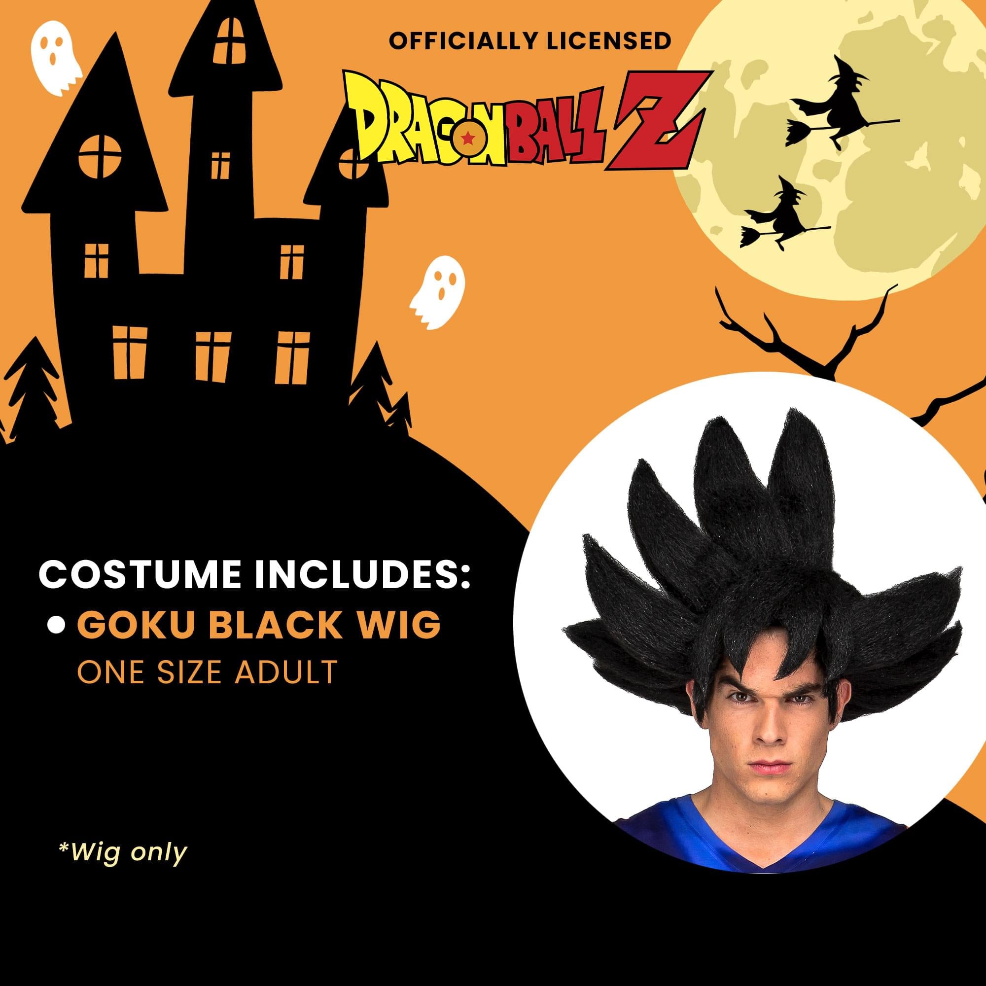 Dragon Ball Z Goku Wig One Size Adult