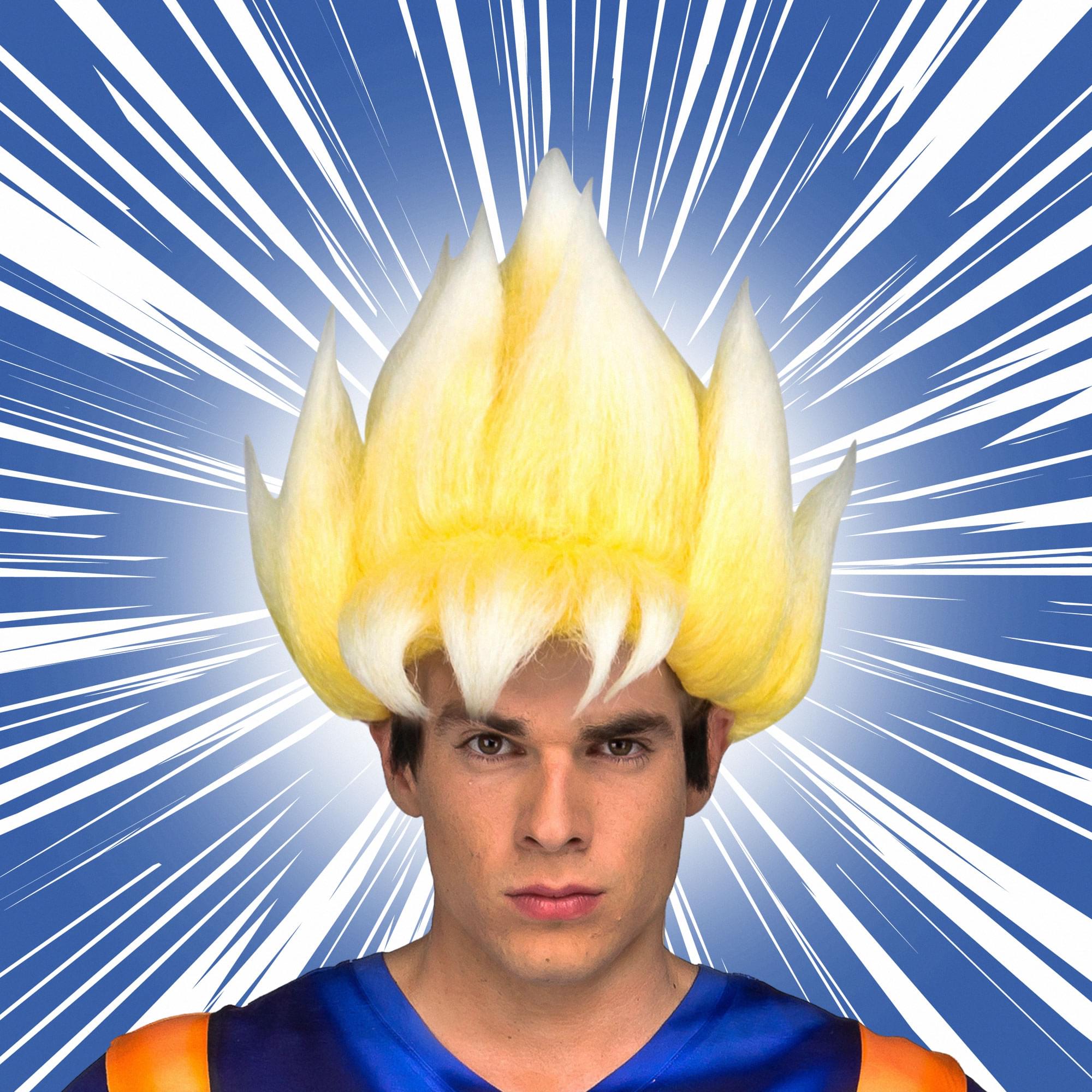 Dragon Ball Z Sayan Goku Wig One Size Adult