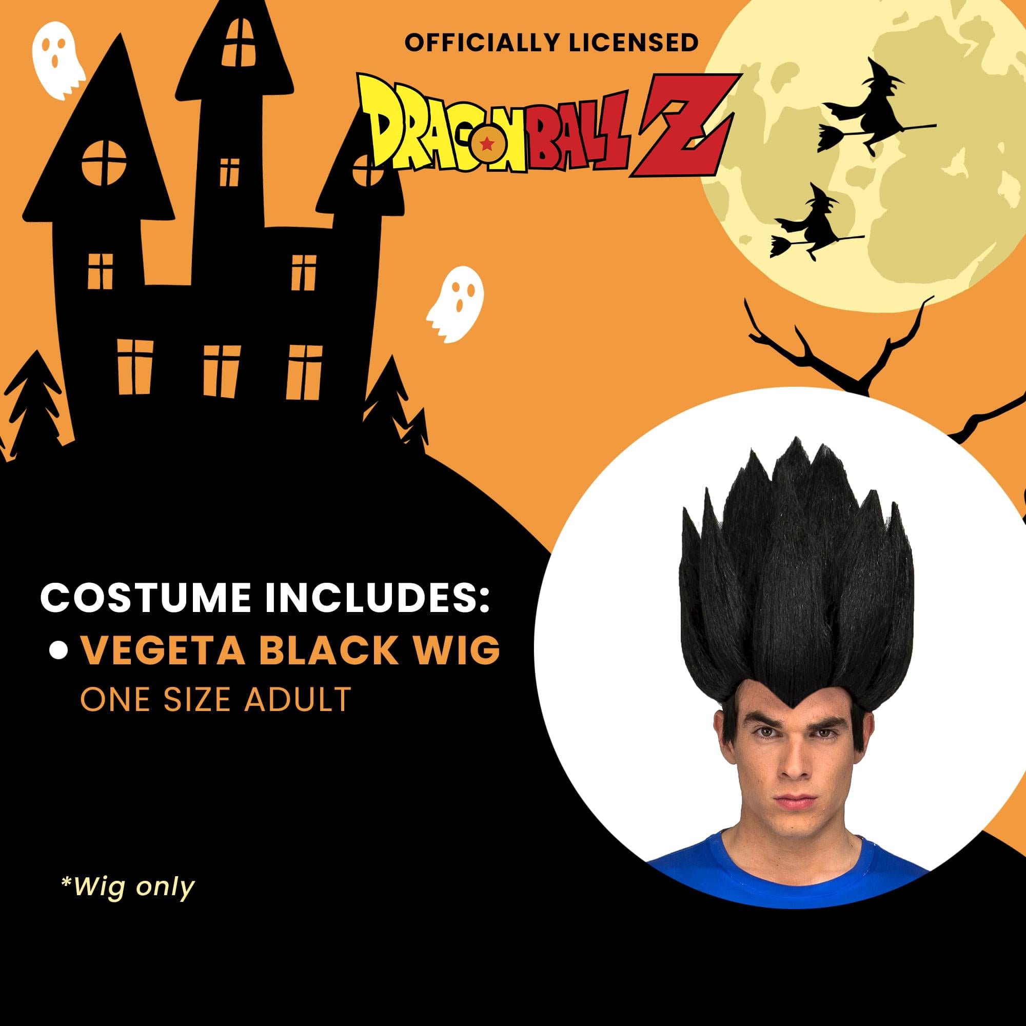 Dragon Ball Z Vegeta Wig One Size Adult