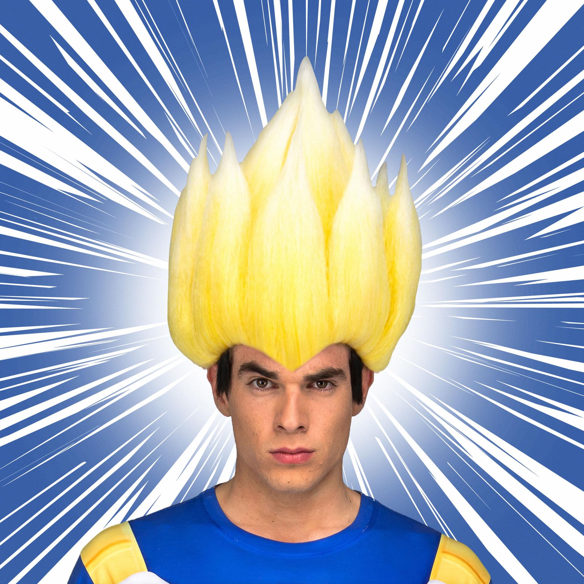 Dragon Ball Z Sayan Vegeta Wig One Size Adult