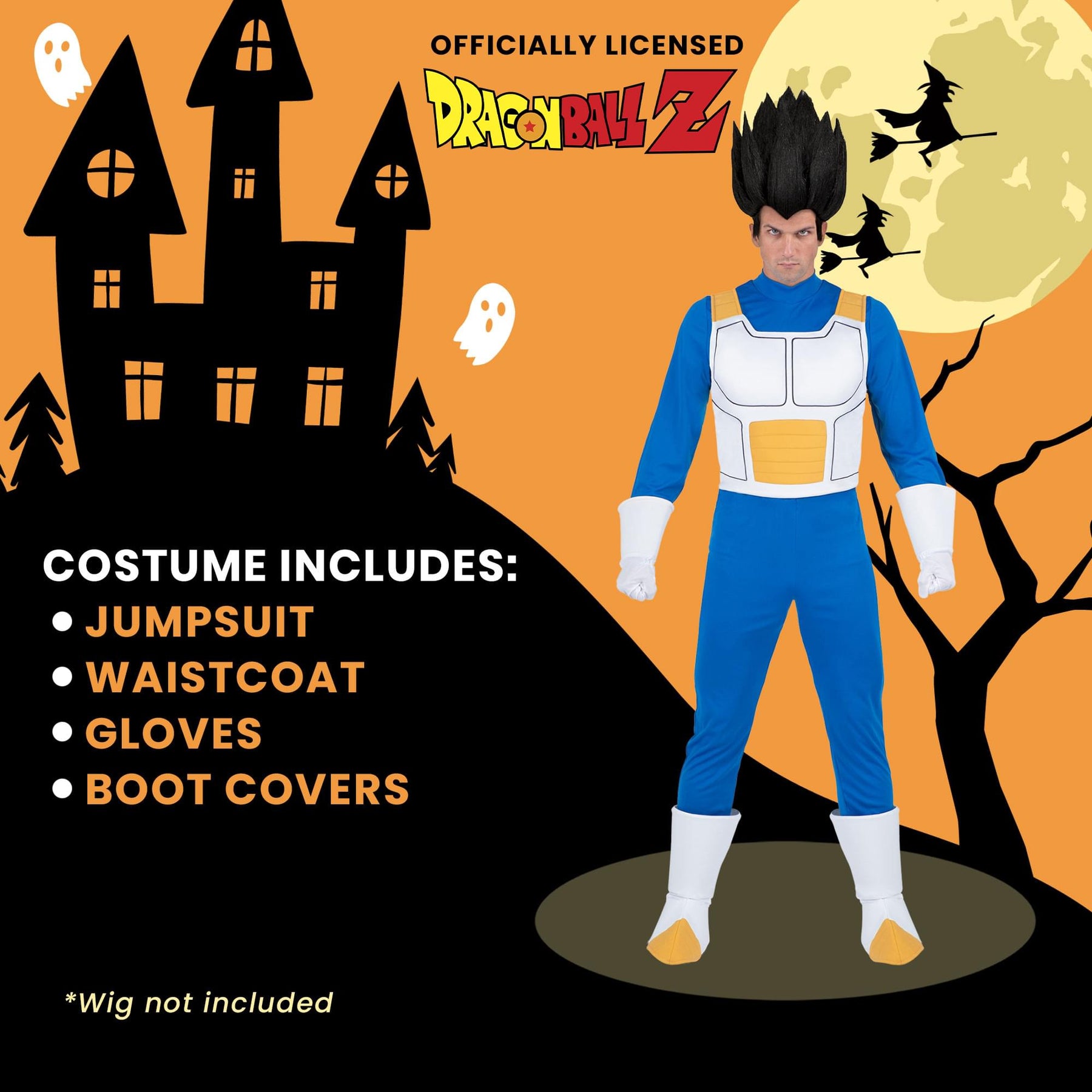 Dragon Ball Z Vegeta Adult Costume