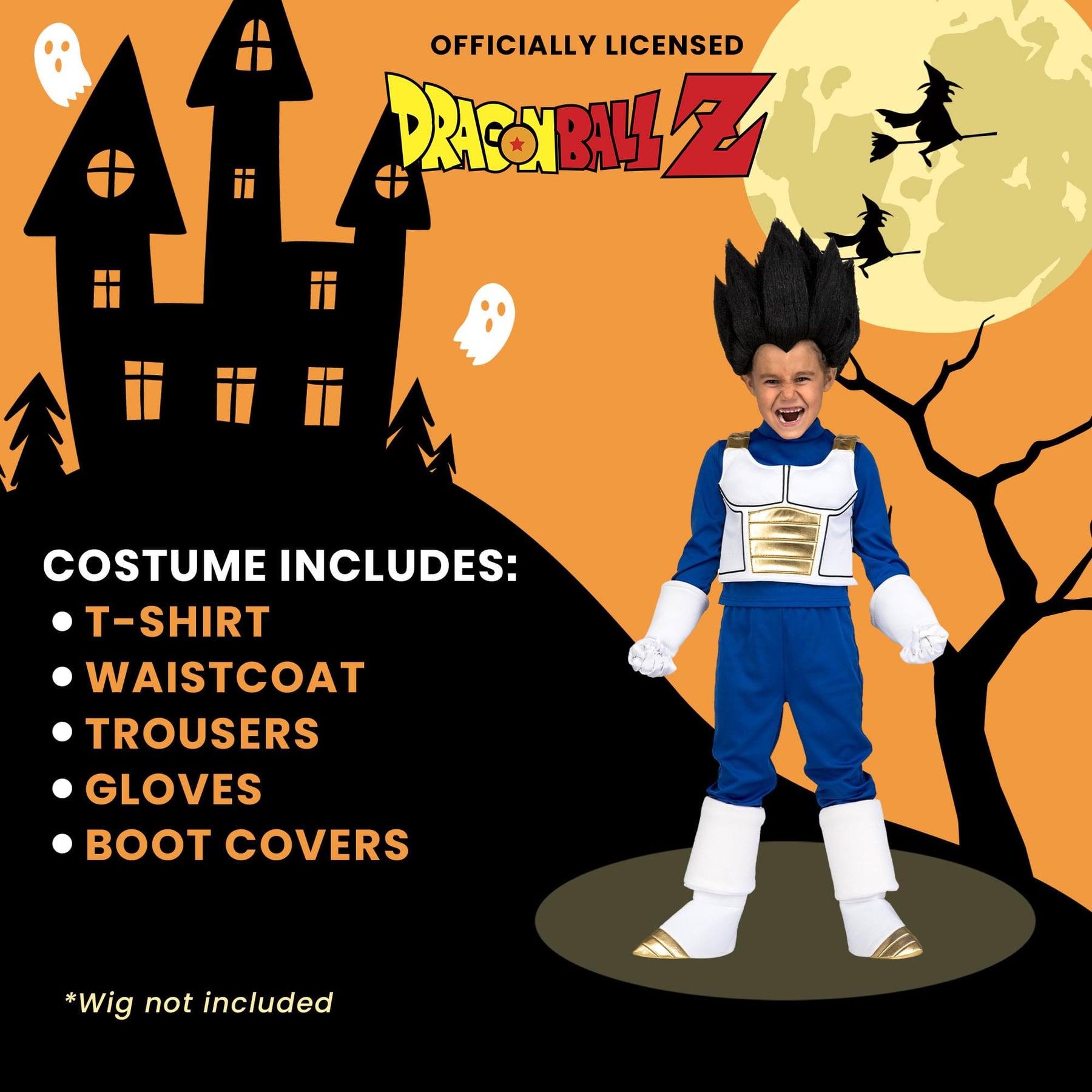 Dragon Ball Z Vegeta Child Costume