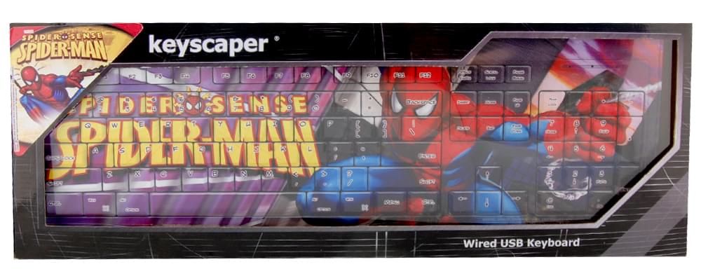 Marvel Spider-Man Wired USB Keyboard
