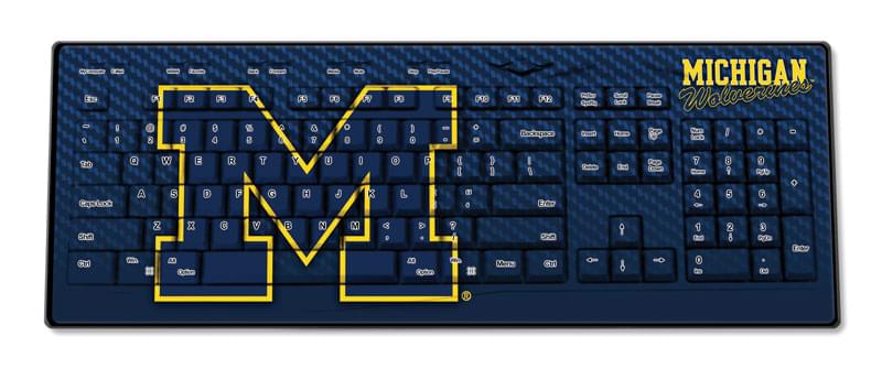 Michigan Wolverines Wired USB Keyboard