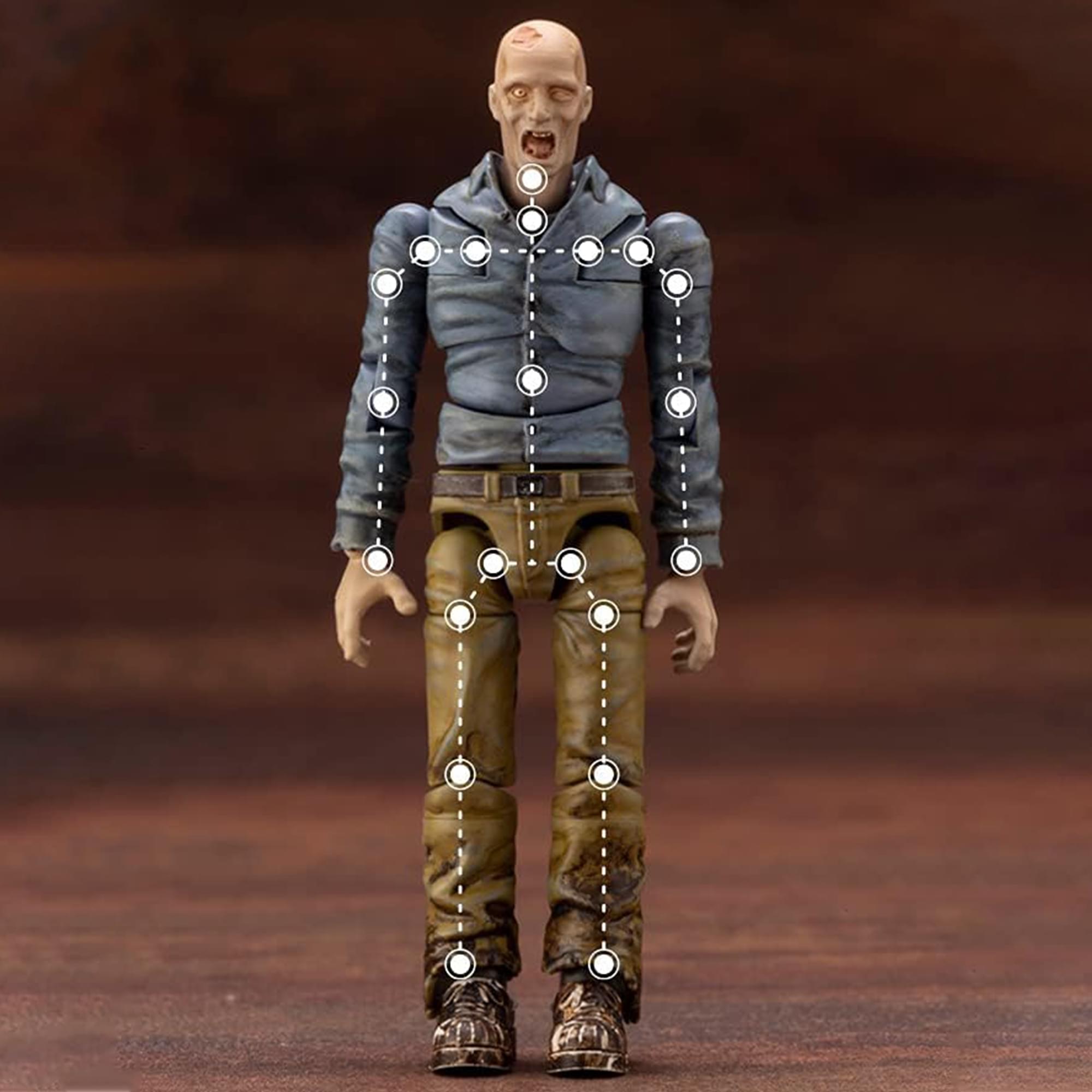 End of Heroes Zombinoid Biter Plastic Model Kit
