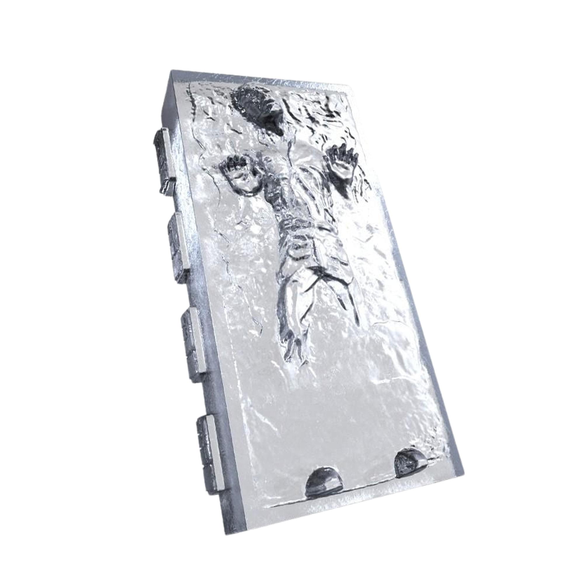 Star Wars Han Solo In Carbonite Deluxe Large Size Silicone Ice Tray
