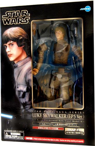 Star Wars Luke Skywalker Kotobukiya Vinyl Model Kit Figure