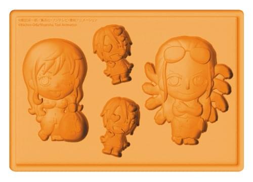 One Piece Nami & Robin With Sanji New World Version Silicone Ice Tray