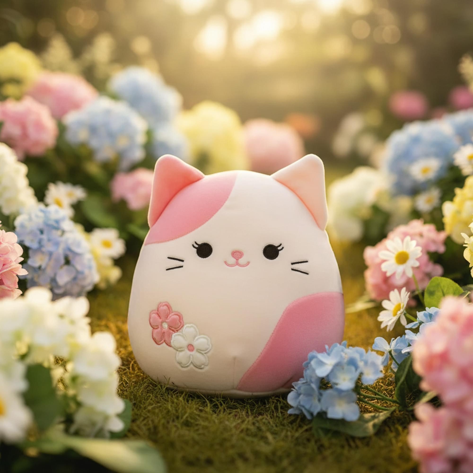 Squishmallows 8 Inch Plush | Roseanne The Cat