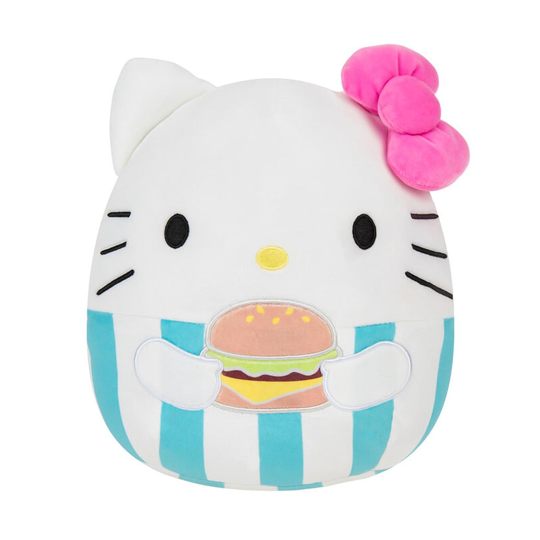 Squishmallows X Sanrio Food 8 Inch Plush | Hello Kitty With Cheeseburger