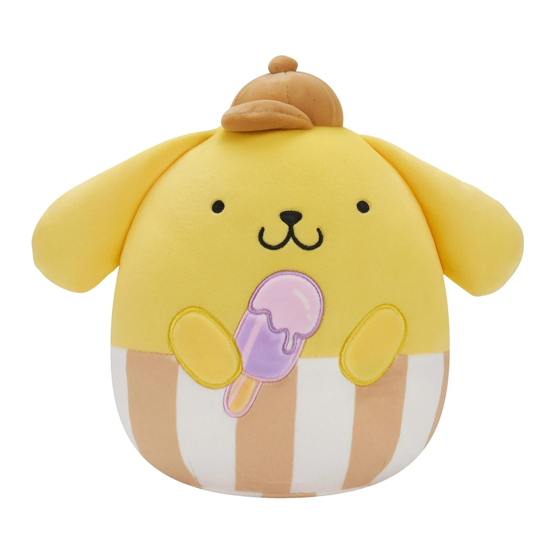 Squishmallows X Sanrio Food 8 Inch Plush | Pompompurin With Ice Cream