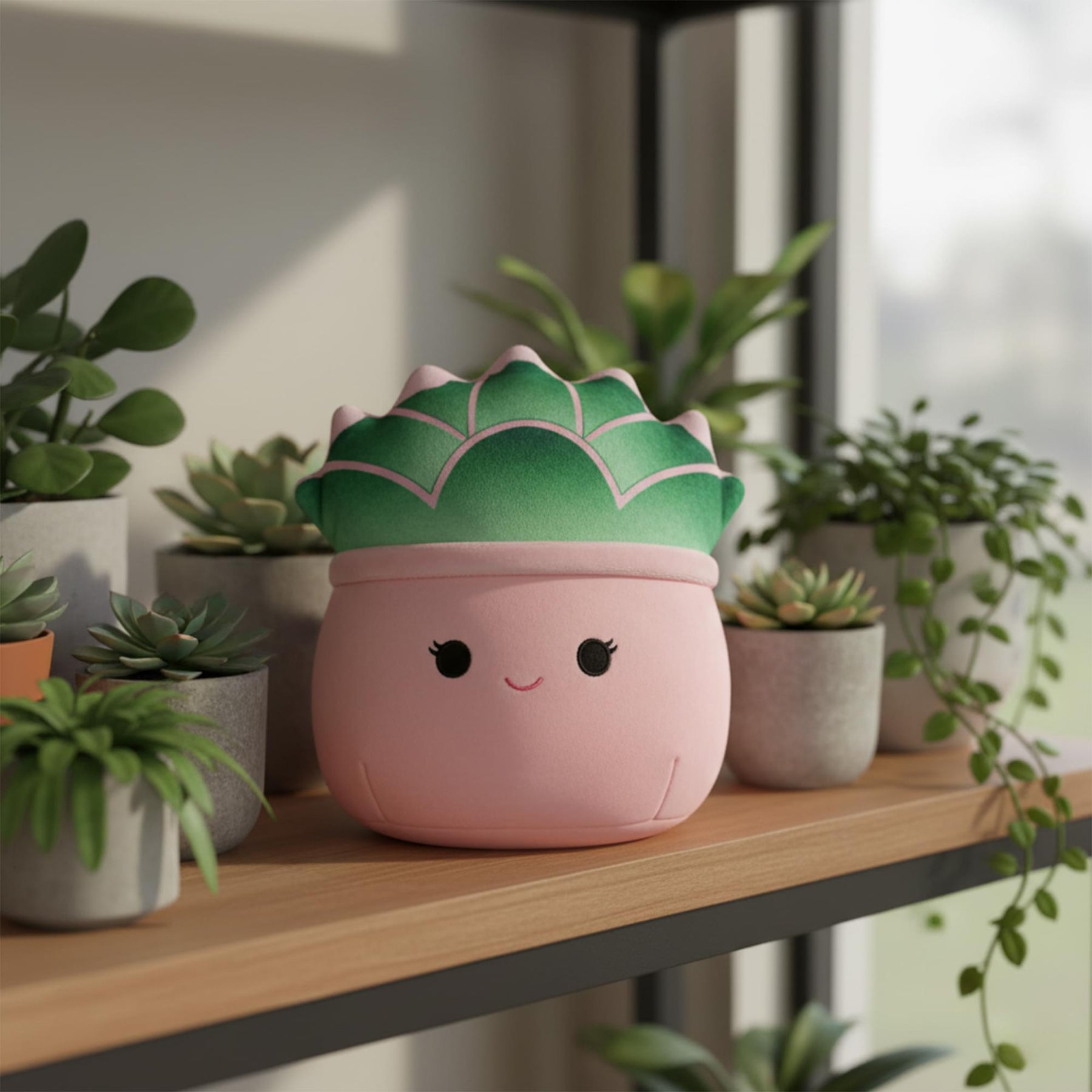 squishmallow succulent Squishmallows 8 Inch Plush | Afiyah The Succulent
