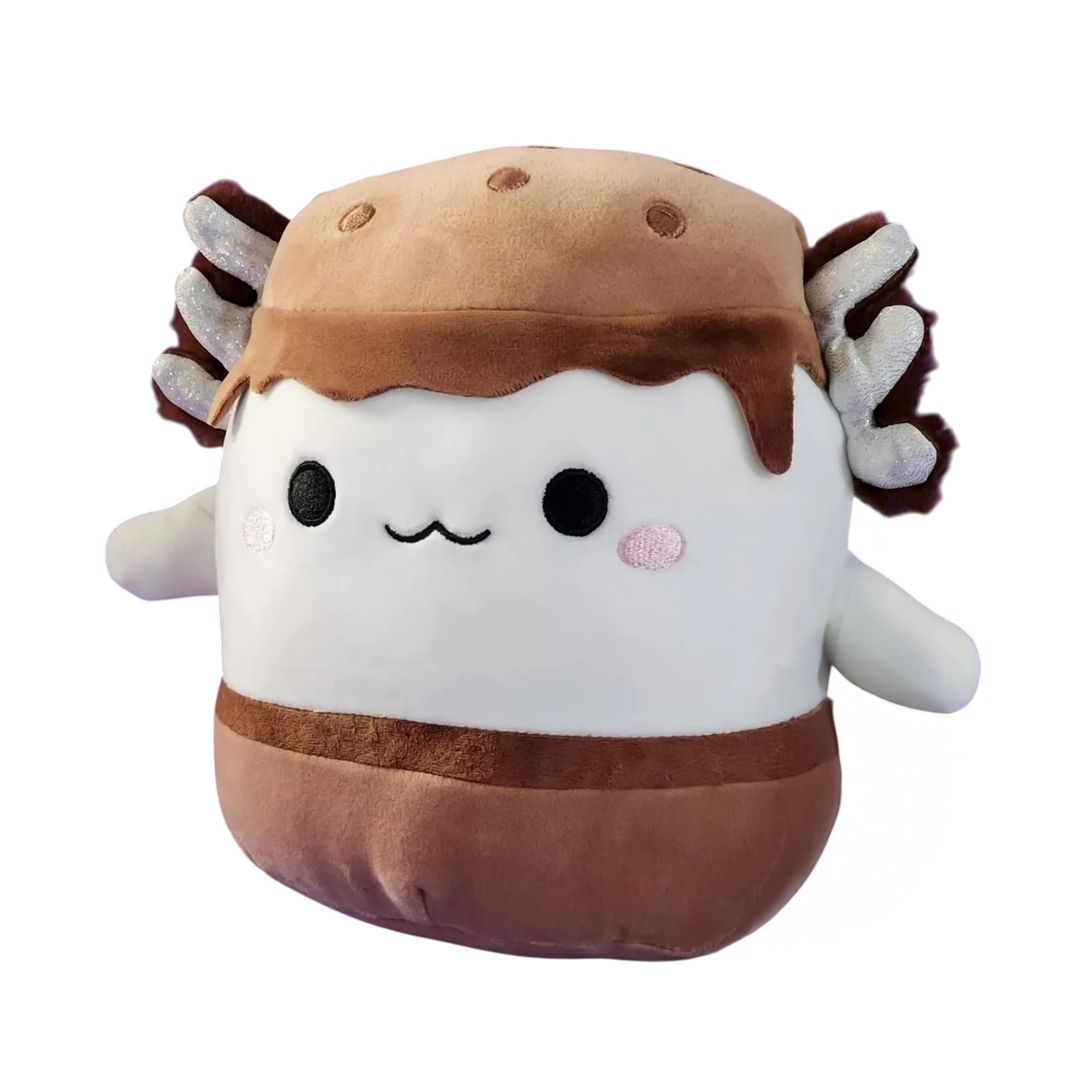 Squishmallows 8 Inch Plush | Prometheus The Axolotl S'more