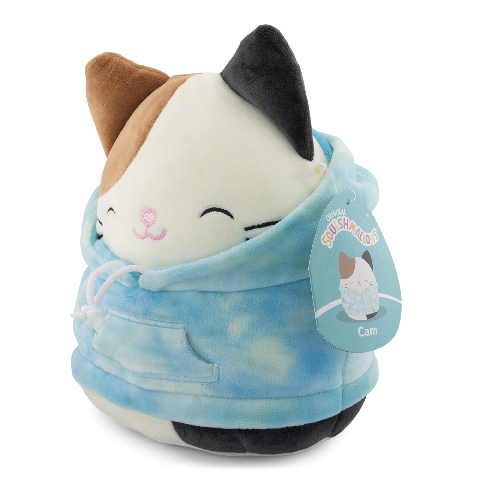 Squishmallows Hoodie Squad 8 Inch Plush | Cam The Cat