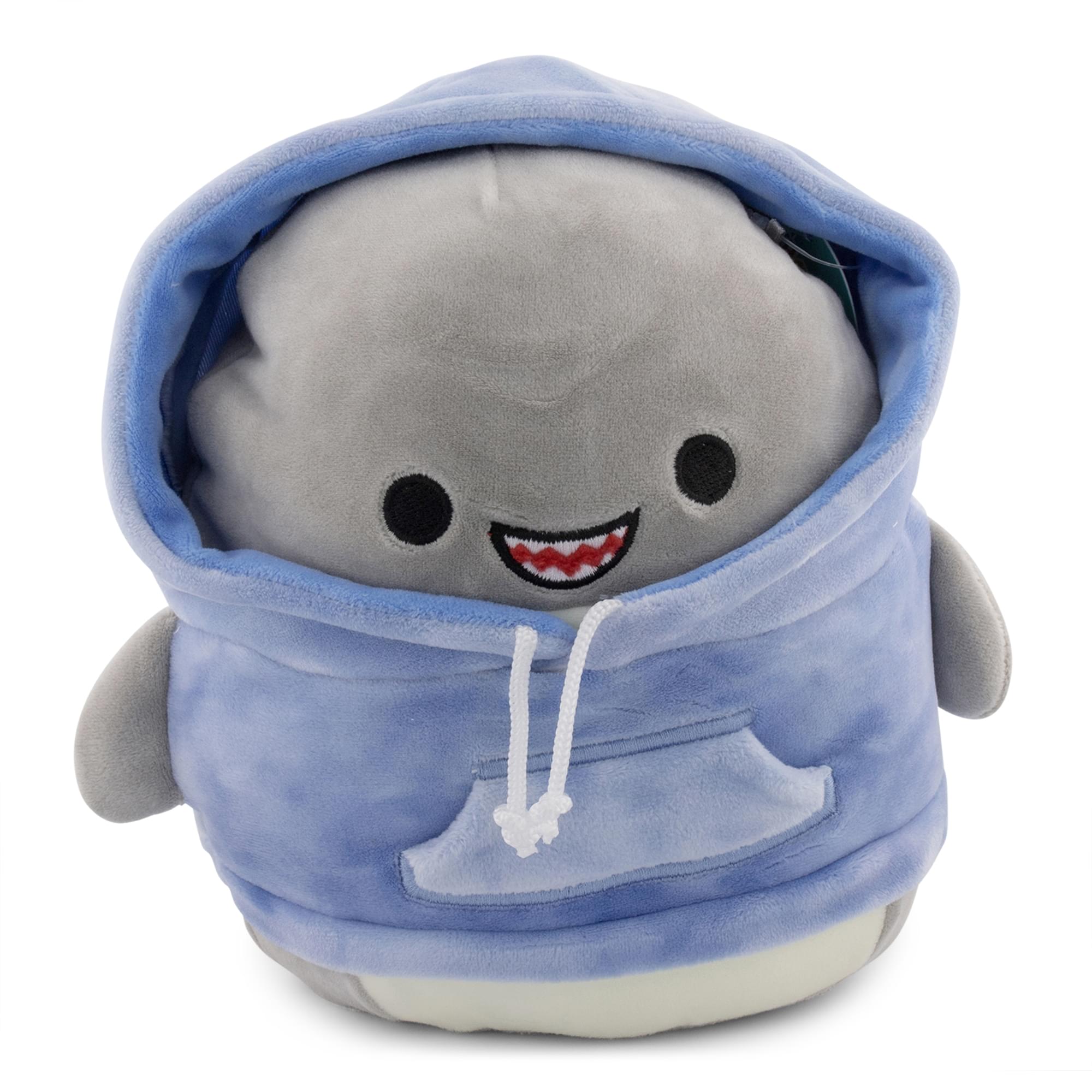 Squishmallows Hoodie Squad 8 Inch Plush | Gordon The Shark