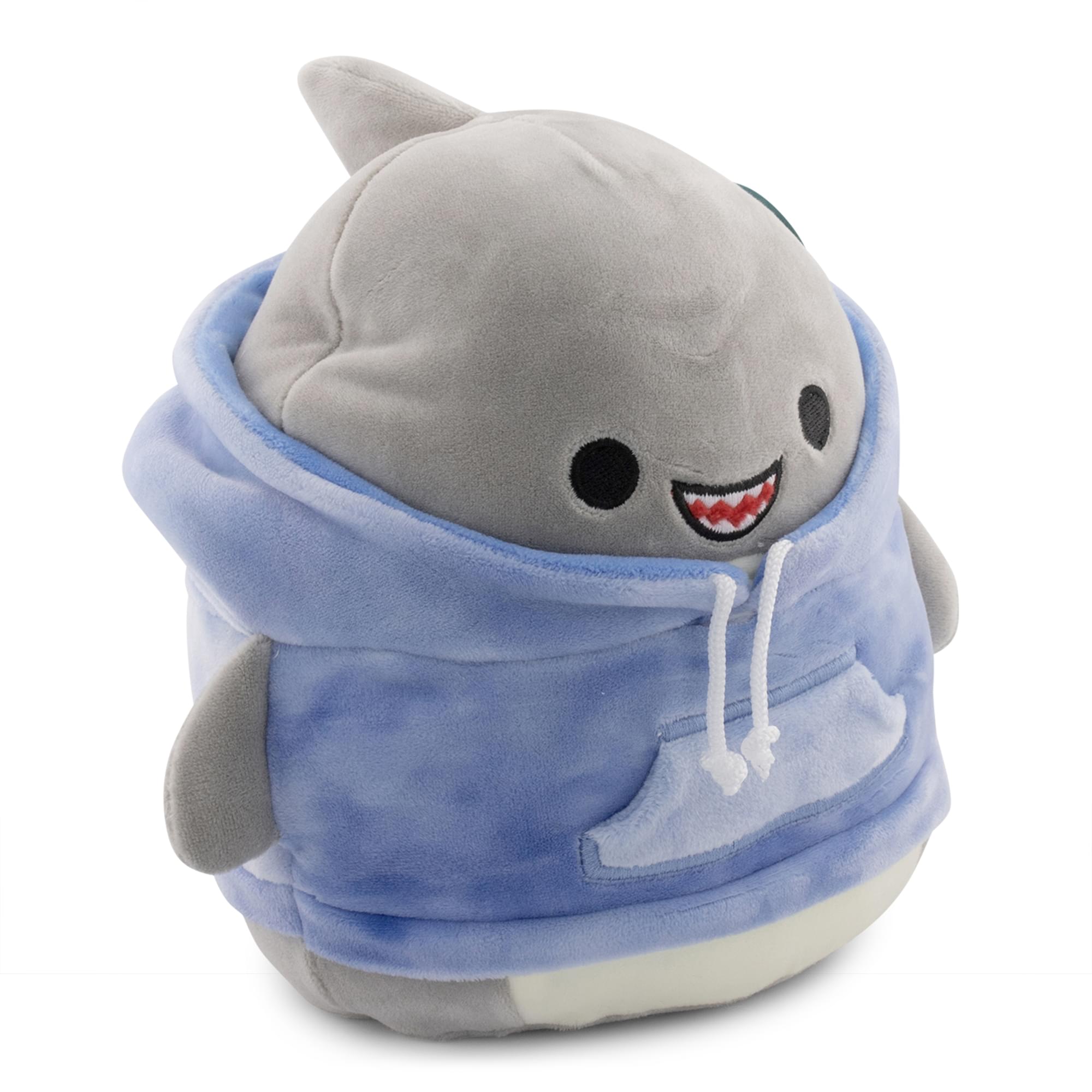 Squishmallows Hoodie Squad 8 Inch Plush | Gordon The Shark