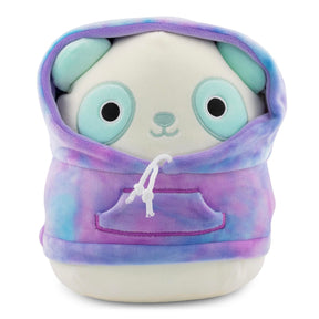 Squishmallows Hoodie Squad 8 Inch Plush | Sissy The Panda