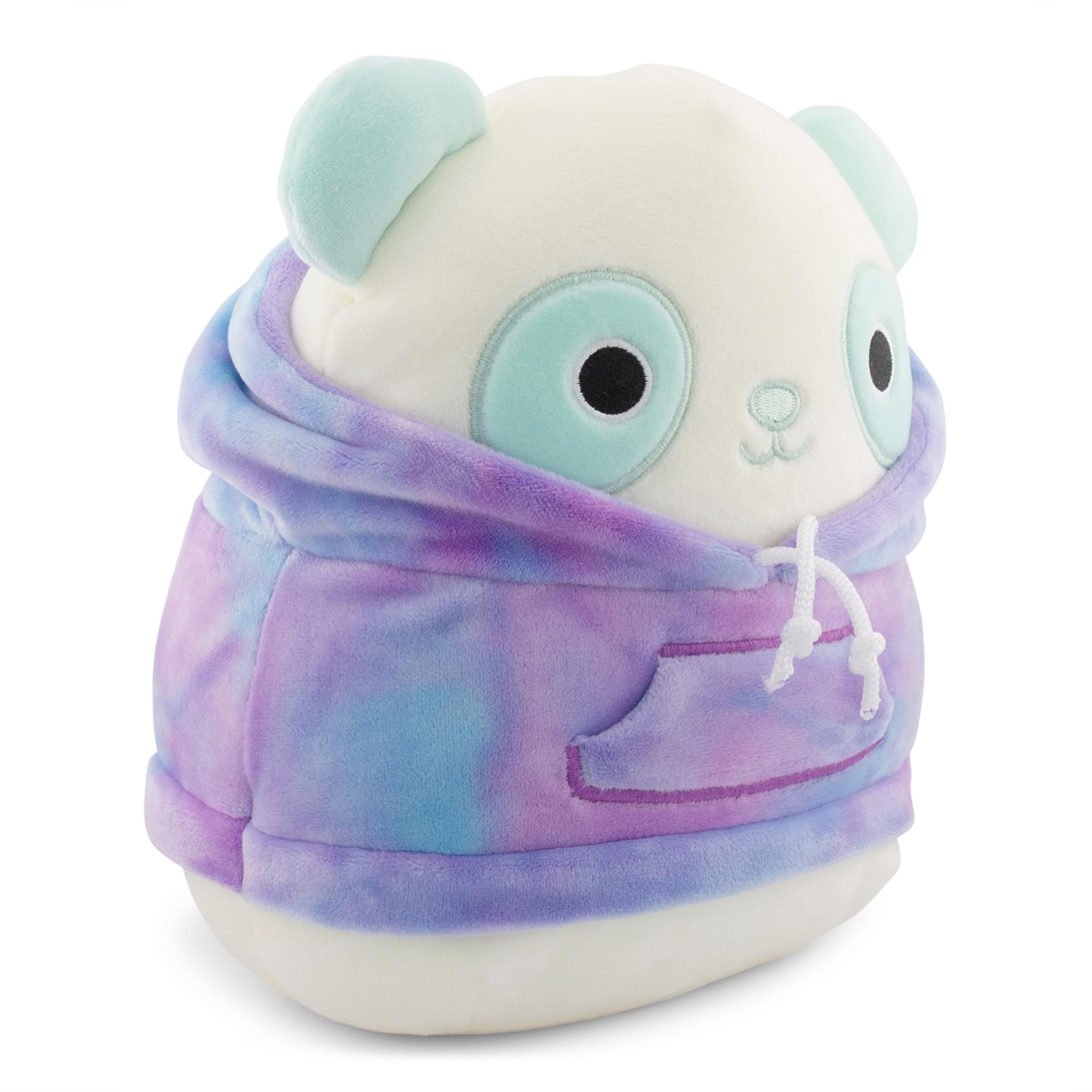 Squishmallows Hoodie Squad 8 Inch Plush | Sissy The Panda