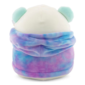 Squishmallows Hoodie Squad 8 Inch Plush | Sissy The Panda