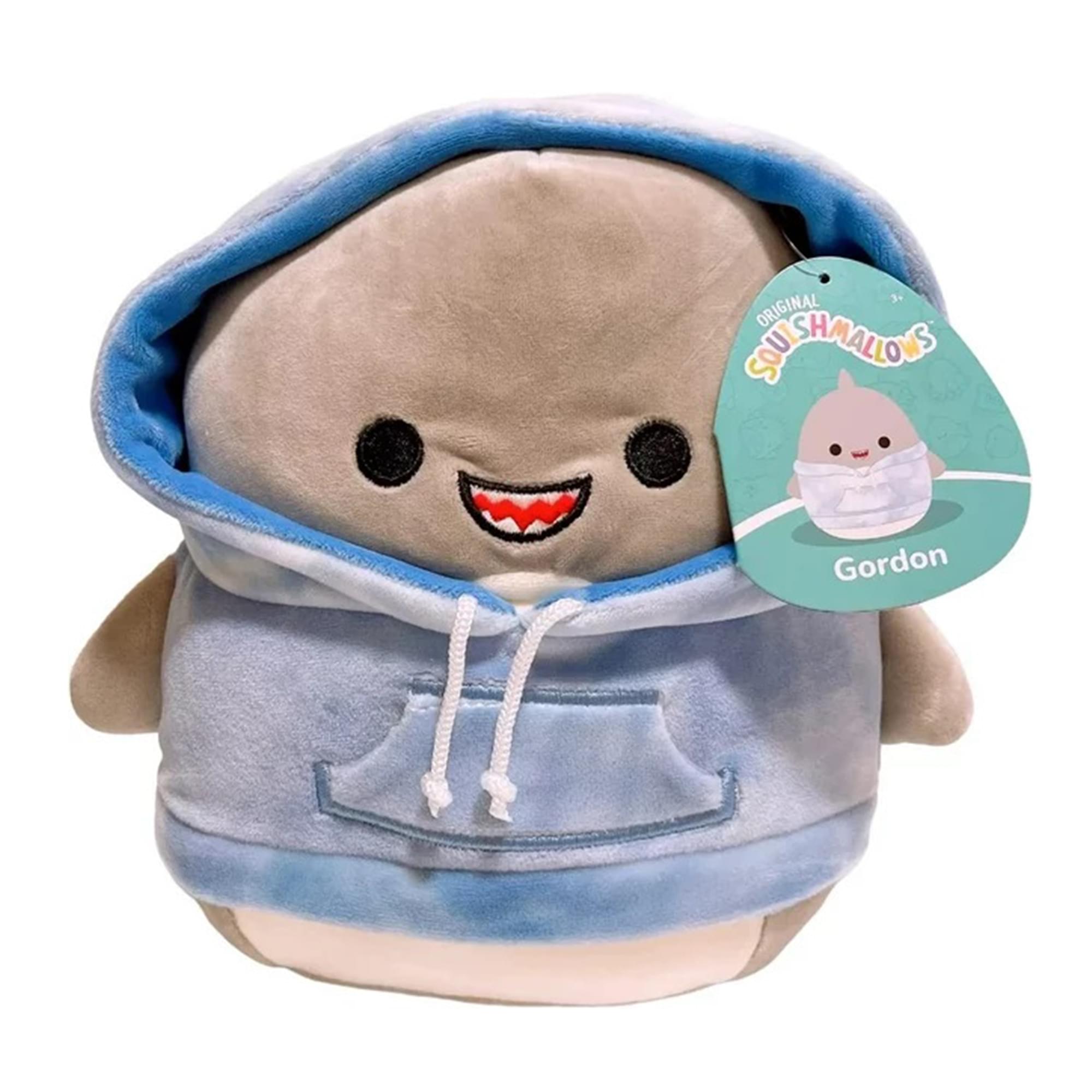 Squishmallow 12 Inch Hoodie Plush | Gordon The Shark