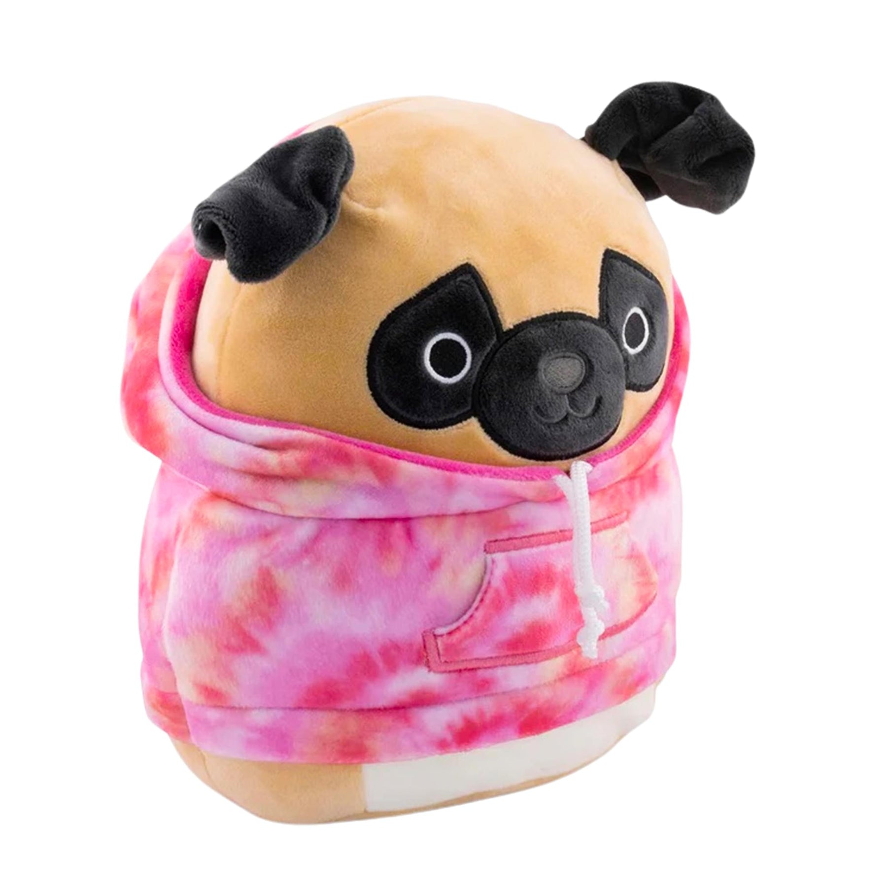 Squishmallow 12 Inch Hoodie Plush | Prince The Pug