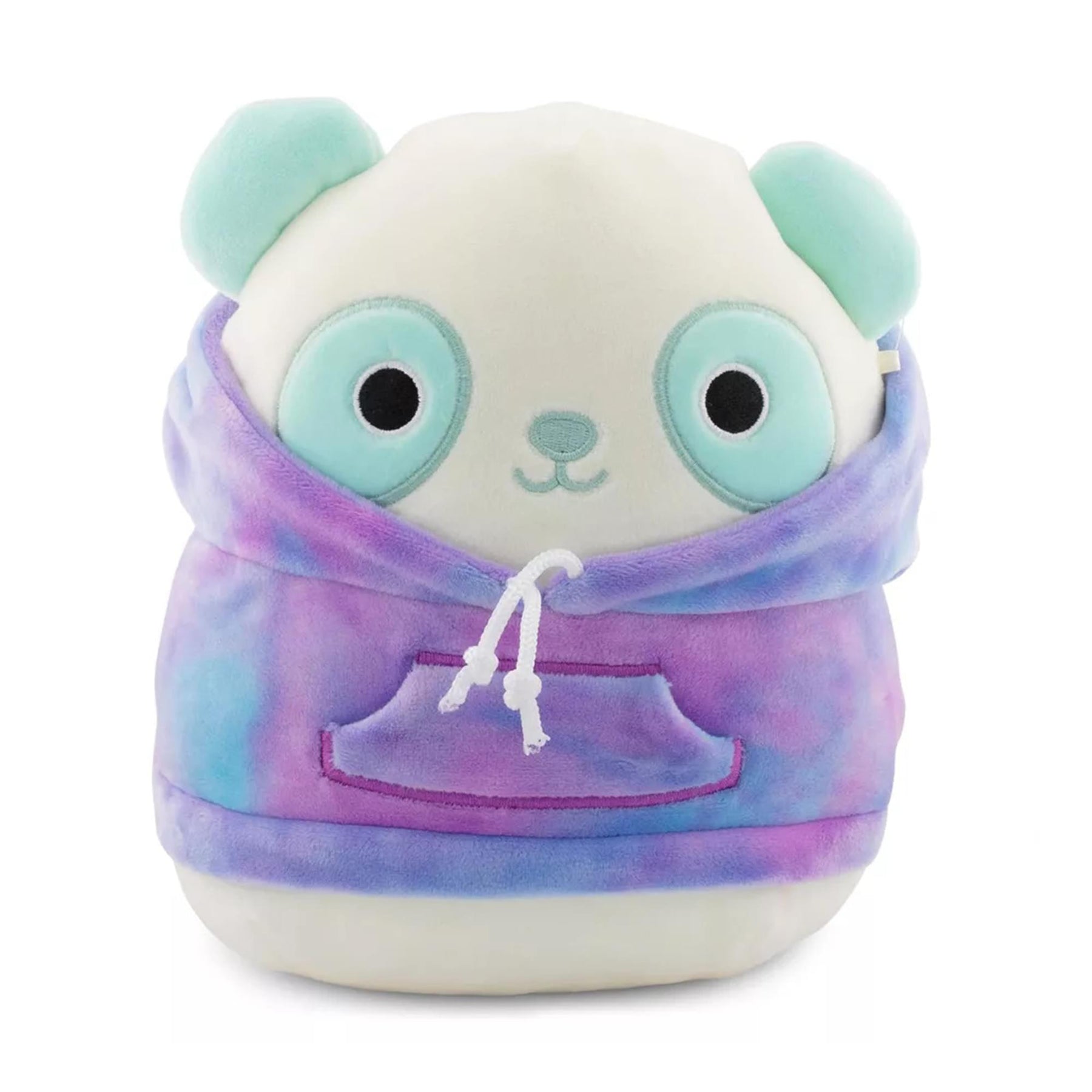 Squishmallow 12 Inch Hoodie Plush | Sissy The Panda