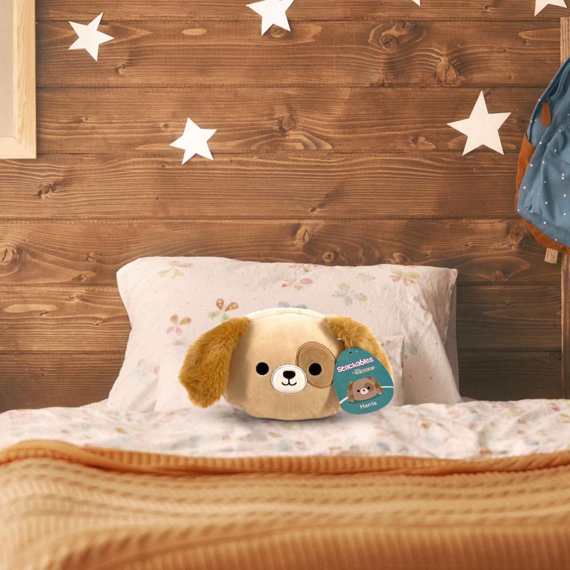 Squishmallow 8 Inch Stackable Plush | Harris the Dog