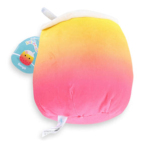 Squishmallow 8 Inch Plush | Bergit the Orange Boba Drink