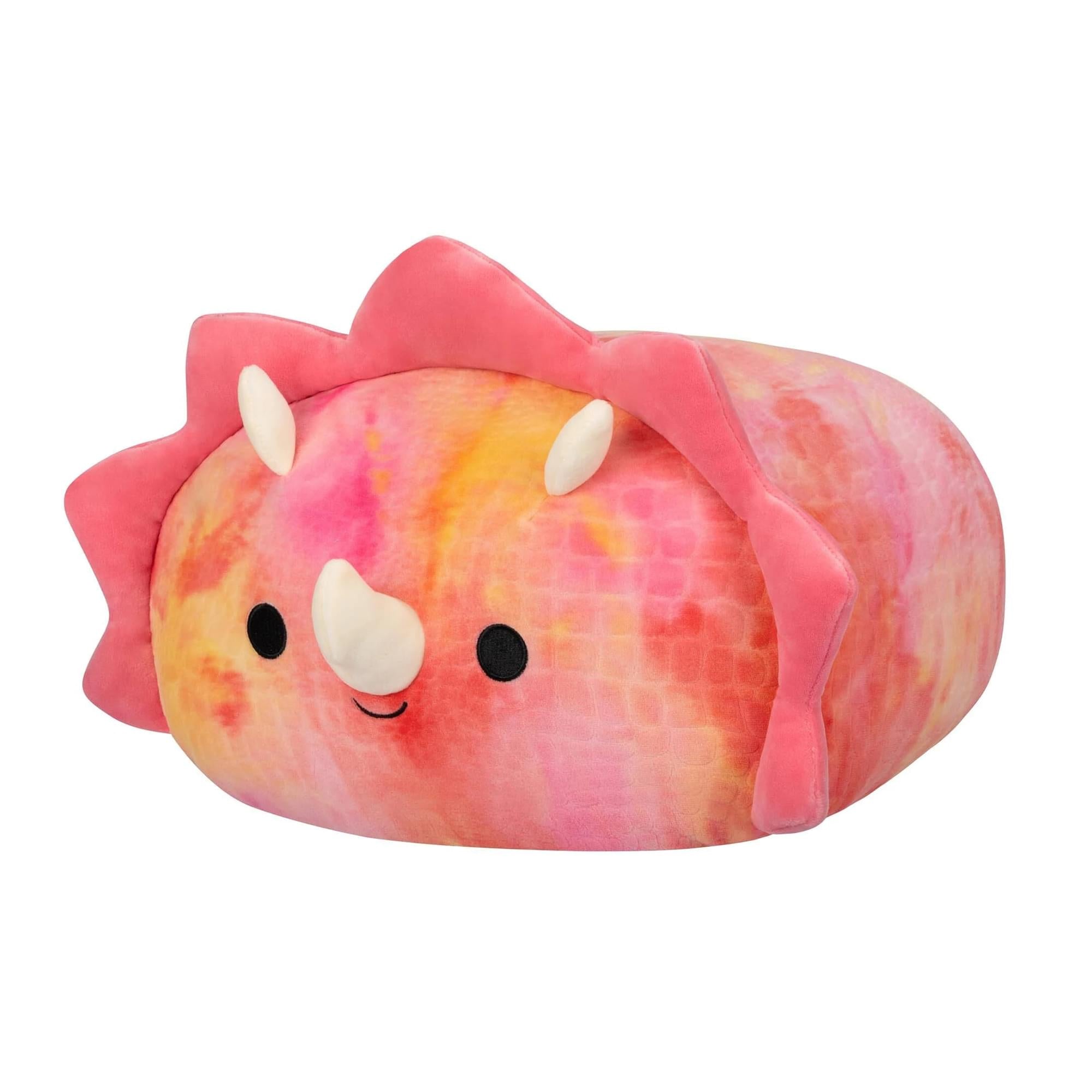 Squishmallow 8 Inch Stackable Plush | Trinity The Triceratops