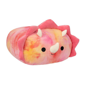 Squishmallow 8 Inch Stackable Plush | Trinity The Triceratops