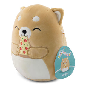 Squishmallows 8 Inch Plush | Angie The Shiba Inu With Pizza