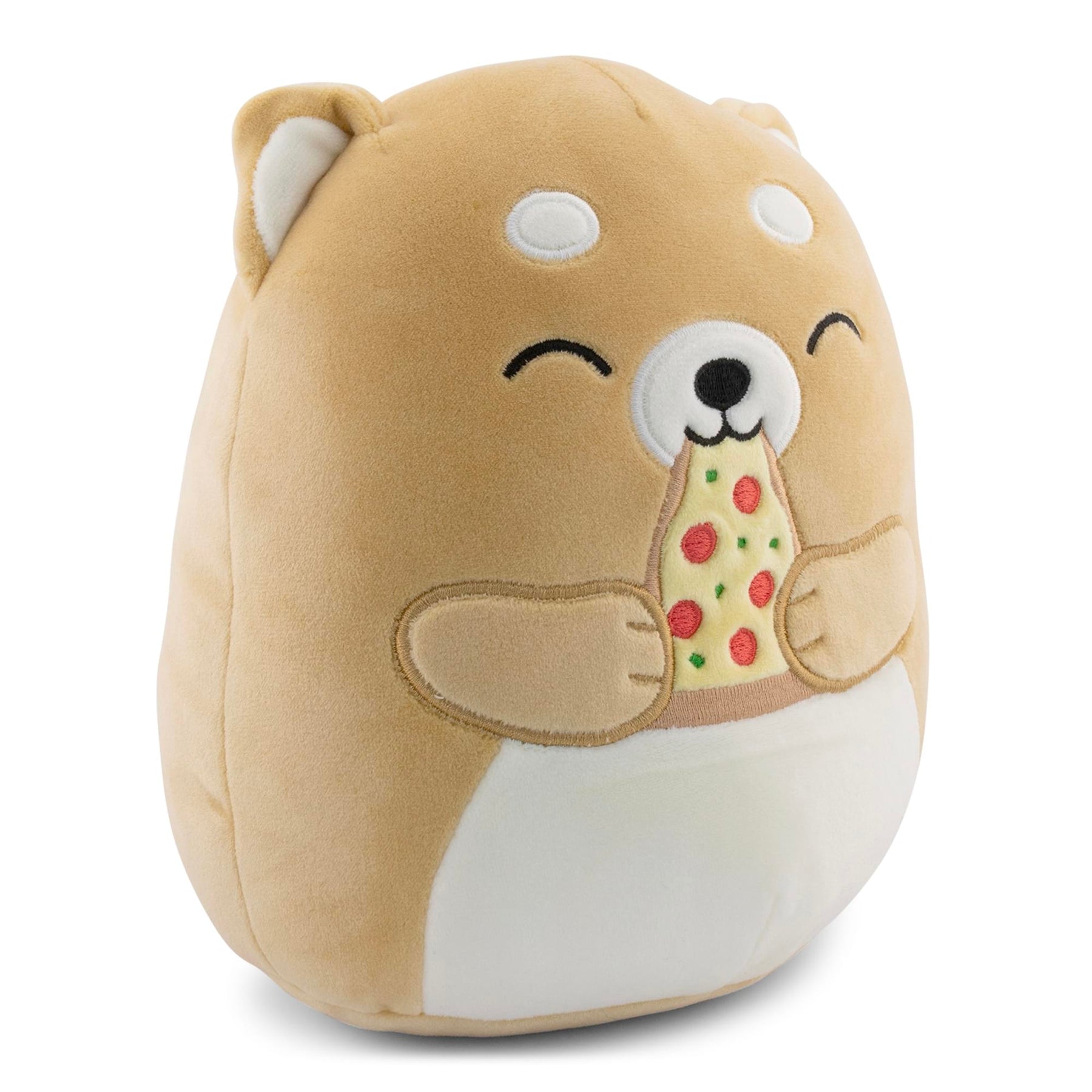 Squishmallows 8 Inch Plush | Angie The Shiba Inu With Pizza