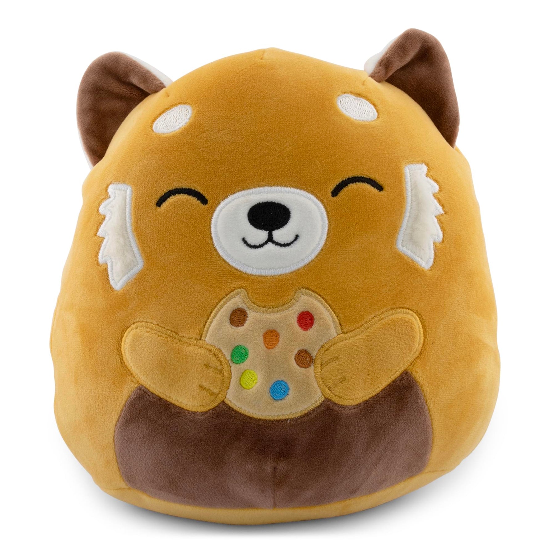 Squishmallows 8 Inch Plush | Seth The Red Panda With Cookie