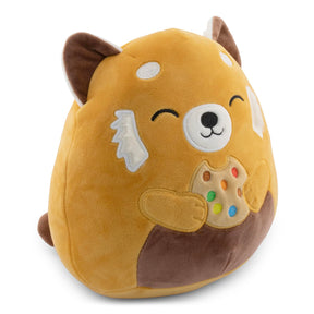 Squishmallows 8 Inch Plush | Seth The Red Panda With Cookie