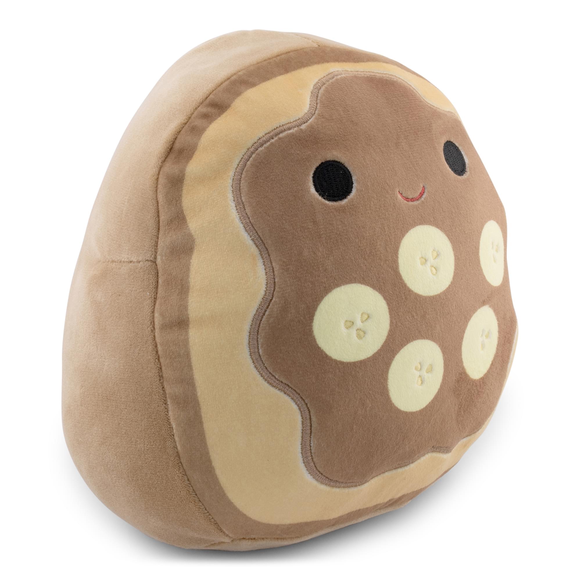 Squishmallows Breakfast Squad 8 Inch Plush | Danilo The Chocolate Banana Toast