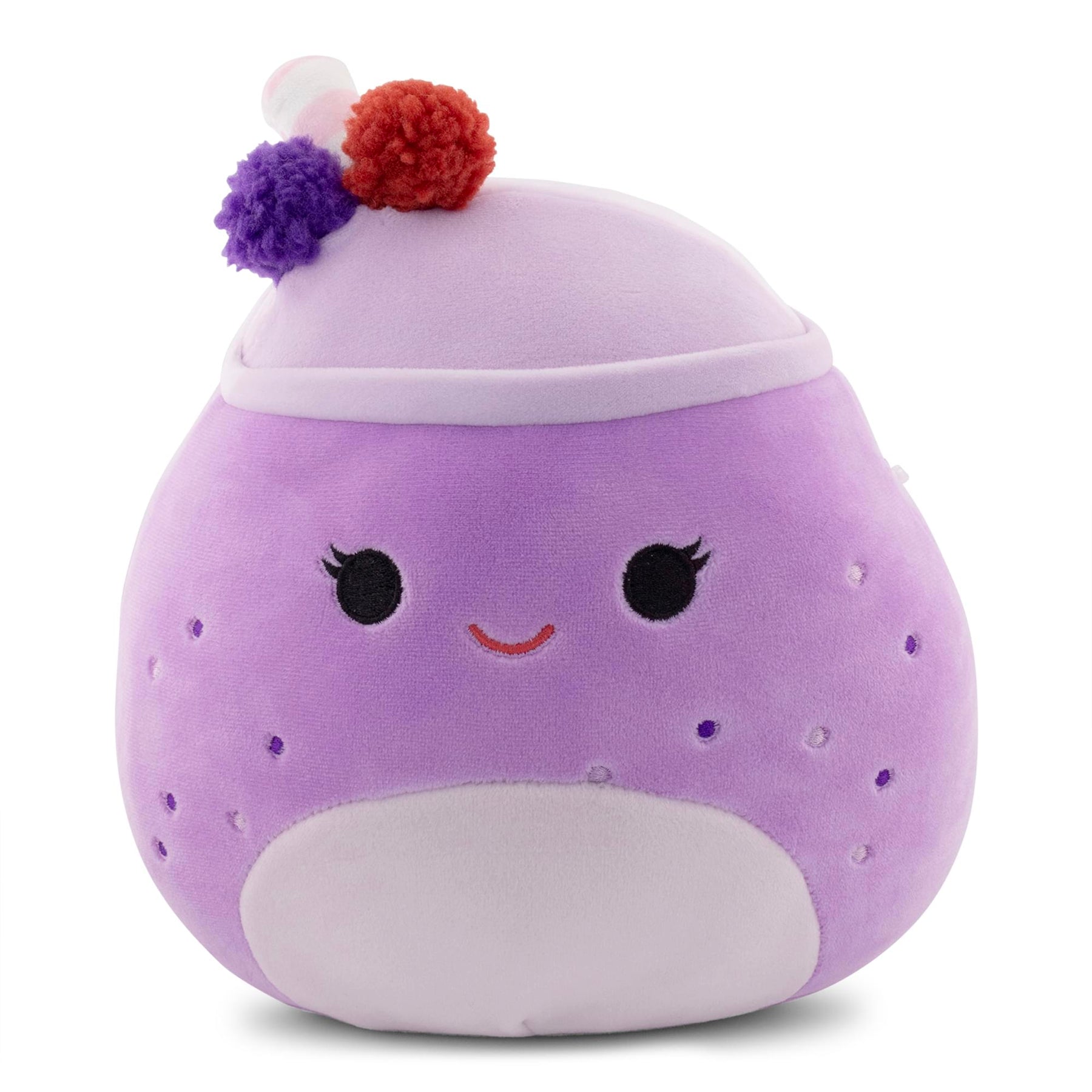 Squishmallows Breakfast Squad 8 Inch Plush | Vie The Berry Smoothie