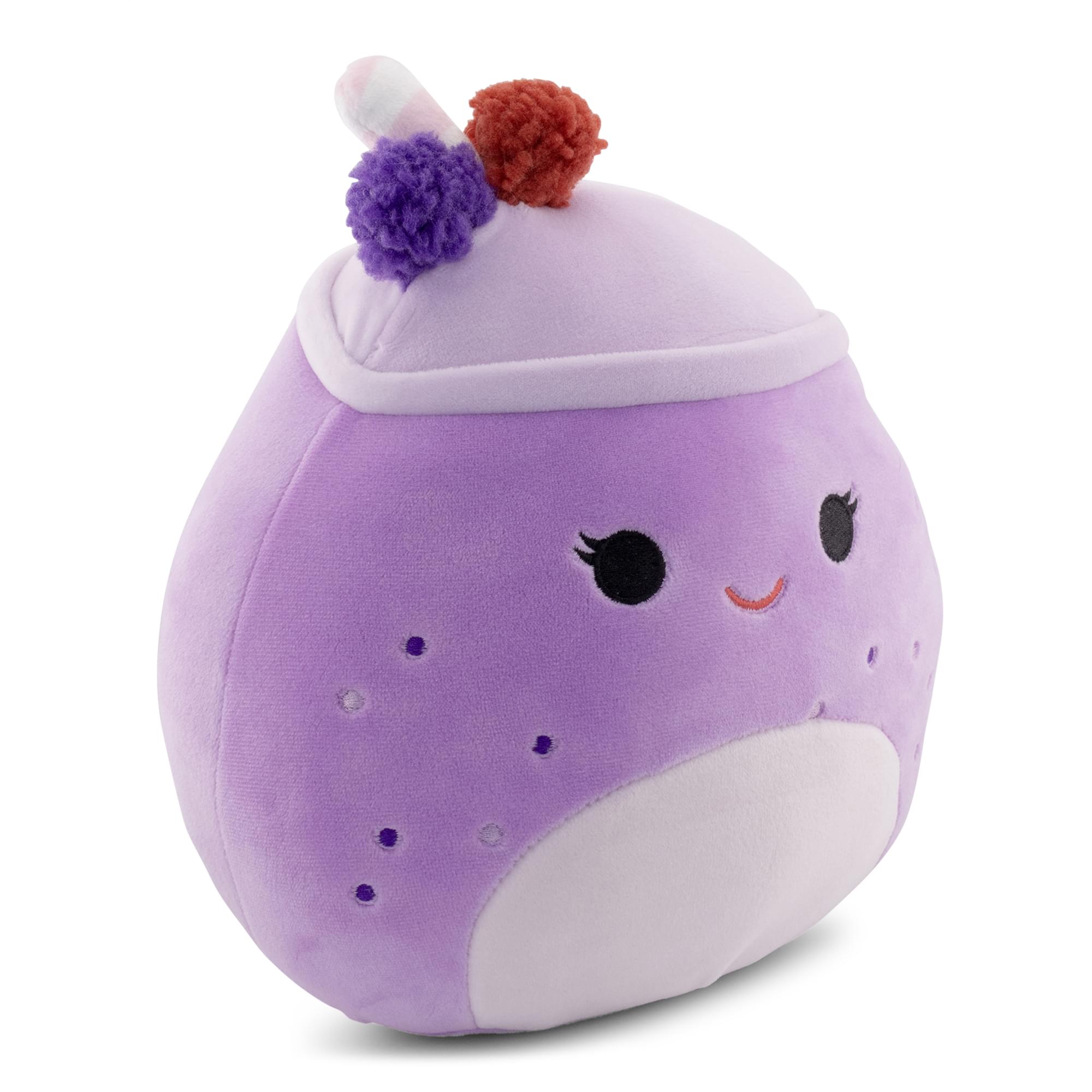 Squishmallows Breakfast Squad 8 Inch Plush | Vie The Berry Smoothie