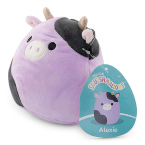 Squishmallows Fan Favorites 5 Inch Plush | Alexie The Purple Cow