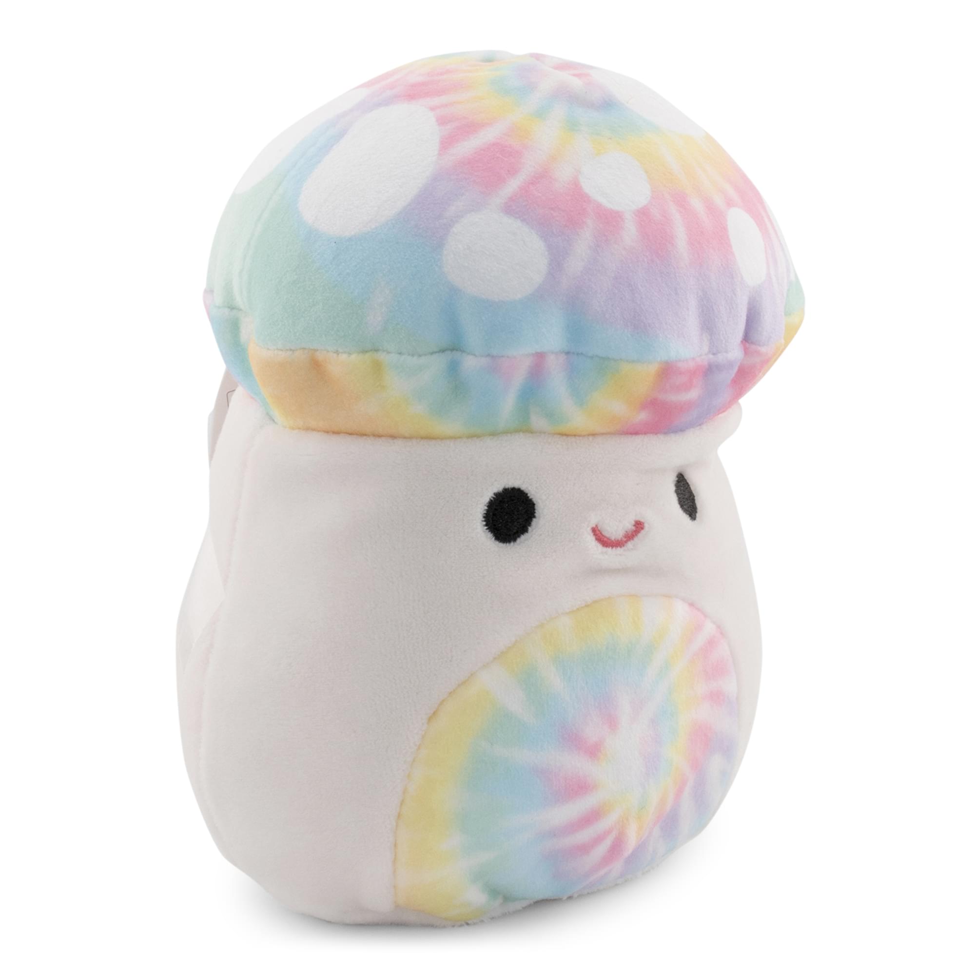 Squishmallows Fan Favorites 5 Inch Plush | Kervena The Tie Dye Mushroom