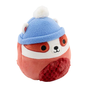 Squishmallow Cozy Squad 8 Inch Plush |  Florian the Badger with Hat