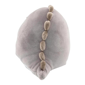 Squishmallow Cozy Squad 8 Inch Plush | Lang the Gray Dinosaur