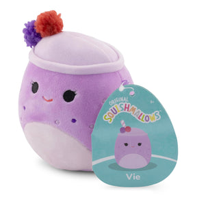 Squishmallows Breakfast Squad 5 Inch Plush | Vie The Berry Smoothie