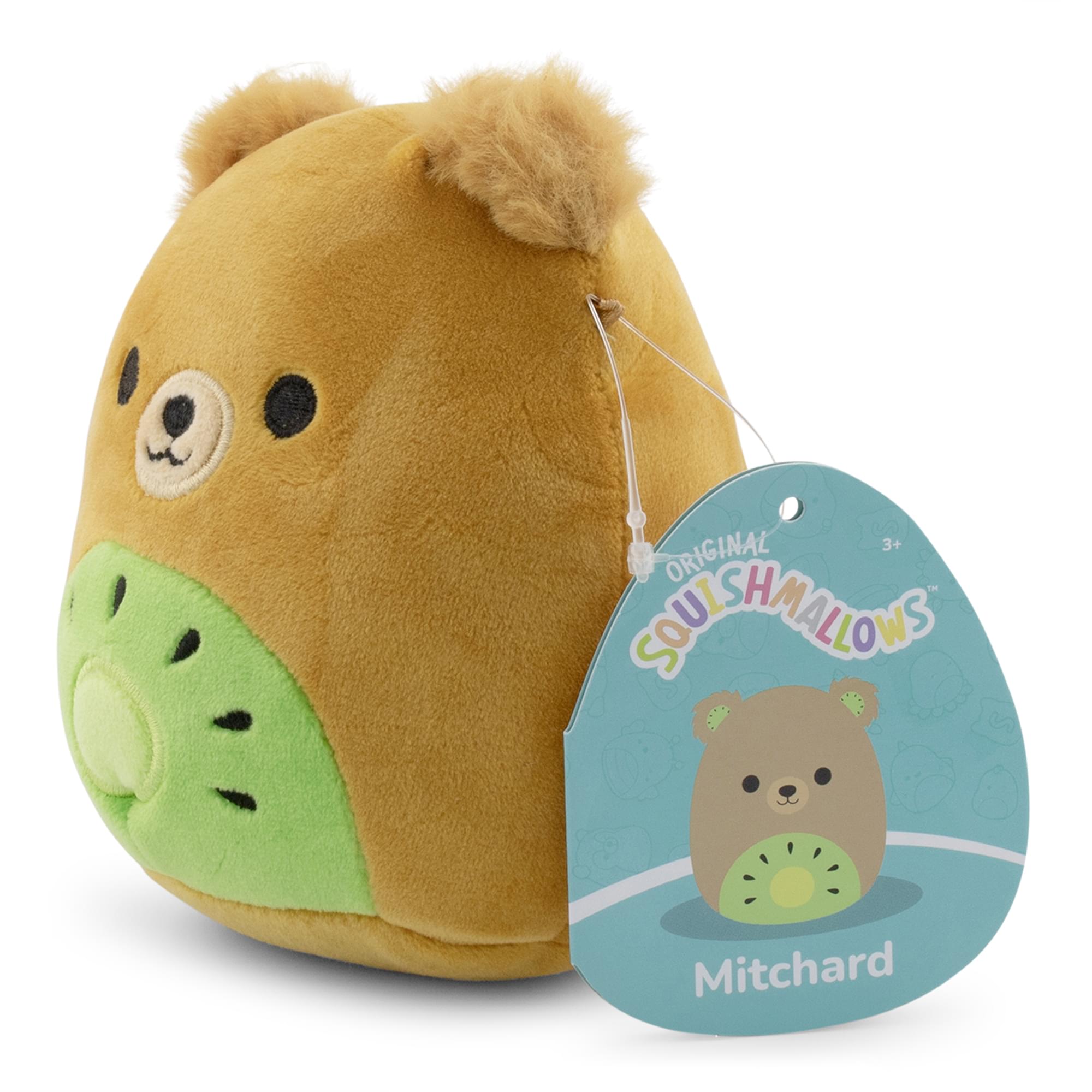 Squishmallows Fruit Hybrid Squad 5 Inch Plush | Mitchard The Kiwi Bear