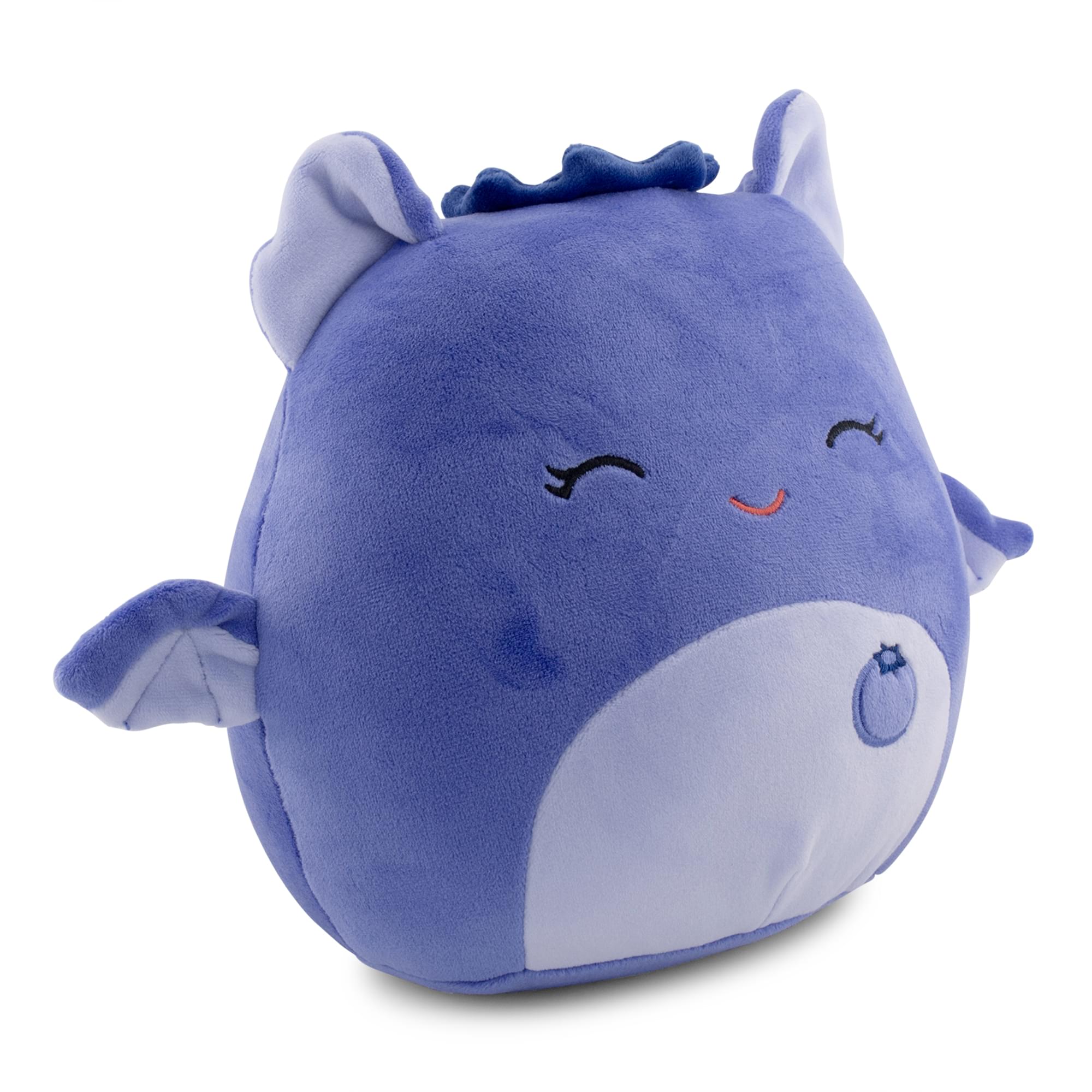 Squishmallows Fruit Hybrid Squad 8 Inch Plush | Bessie The Blueberry Bat