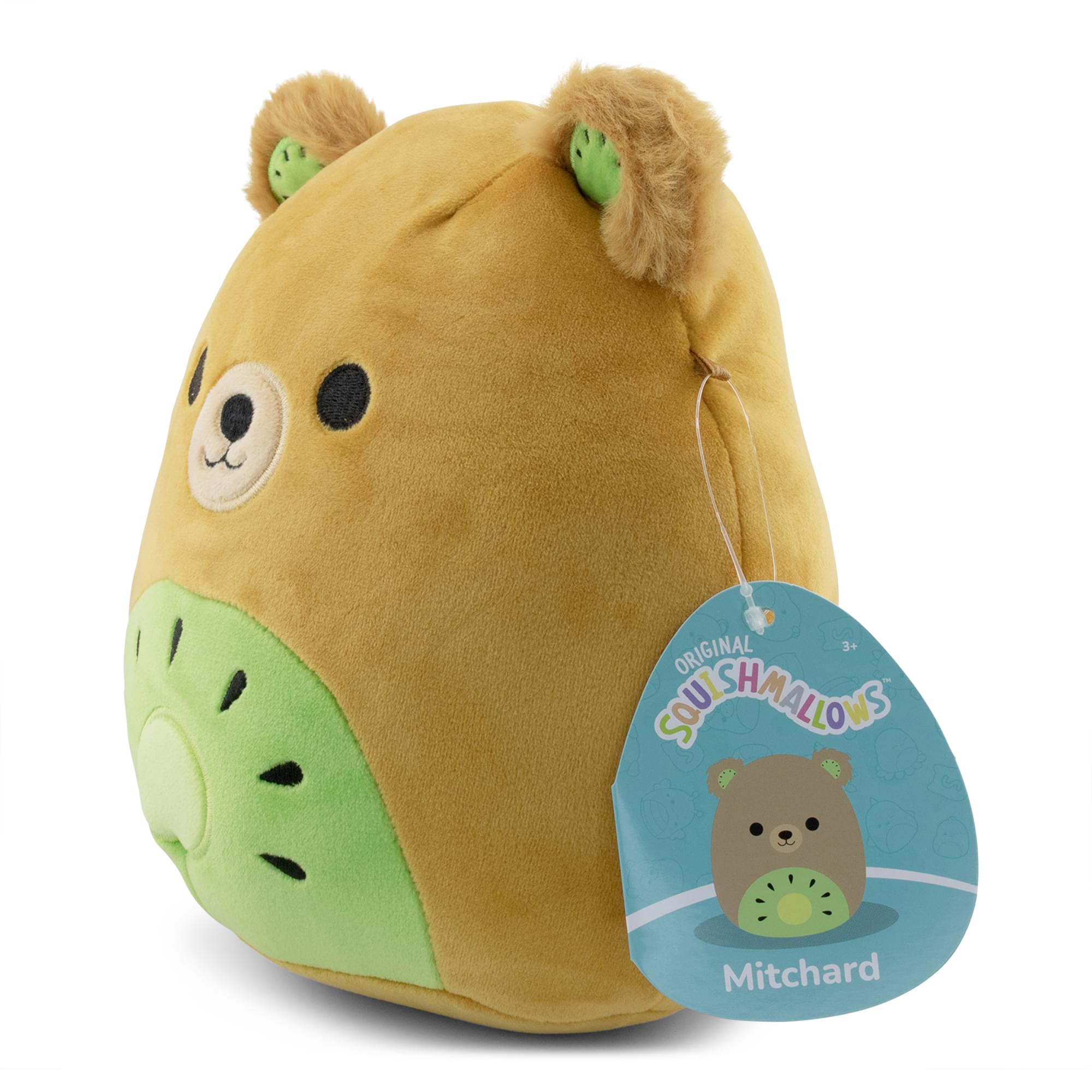 Squishmallows Fruit Hybrid Squad 8 Inch Plush | Mitchard The Kiwi Bear