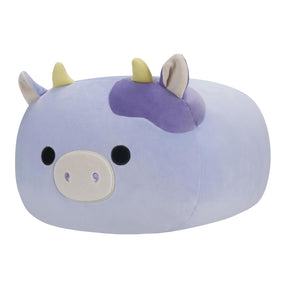 Squishmallow 8 Inch Stackable Plush | Bubba the Purple Cow