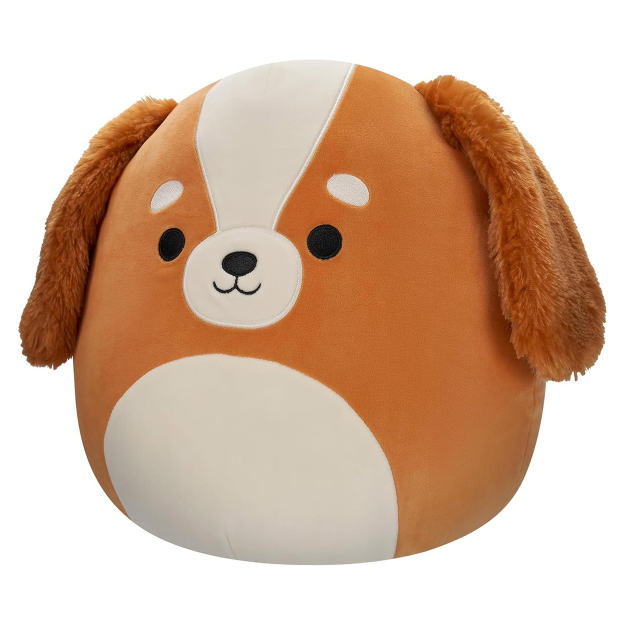 Squishmallow 12 Inch Plush | Ysabel the Brown and White Spaniel